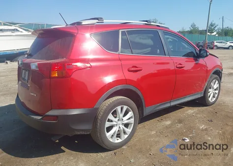 2014 Toyota Rav4 Limited из США, поврежденный, VIN 2T3YFREV9EW109649